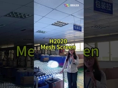 صفحه نمایش بیرونی RGB LED Mesh Waterproof Ip65 برای نمایش تبلیغات بزرگ