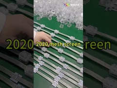 DMX512 SPI با وضوح بالا LED Injection Grid Screen High Waterproof برای نمای ساختمان