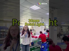 چراغ های نقطه ای LED کامل رنگ Smd5050 IP67 24v برای روشنایی تعطیلات